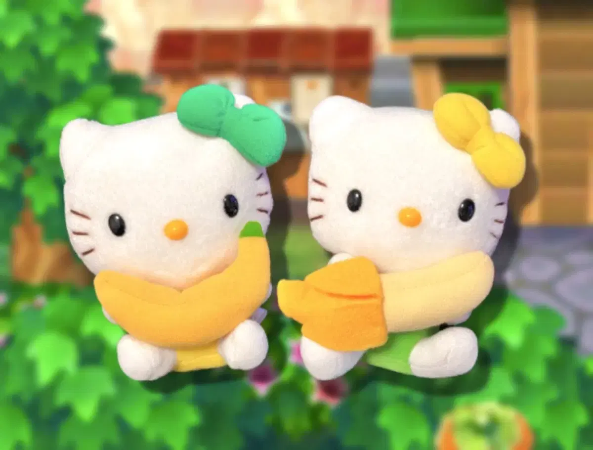 Classic Hello Kitty Banana Vintage Doll Classic Kitty