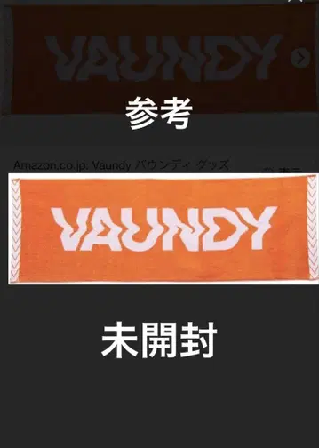 Vaundy 바운디 타월 오렌지