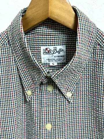 80s The DUFFER of StGEORGE 초기 시어서커 셔츠