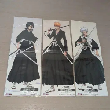 BLEACH 10주년 기념 인기 캐릭터 양면 스마트 포스터 컴플리트 세트