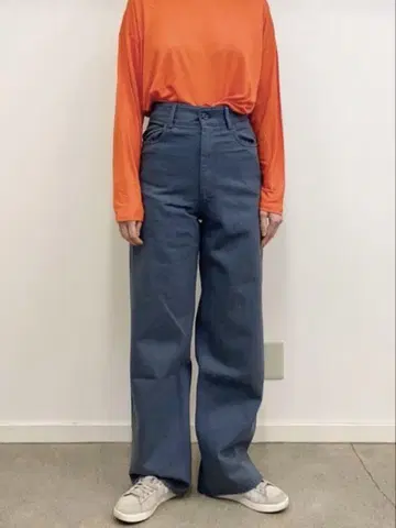 Baserange Navalo 팬츠 블루 베이스 레인지