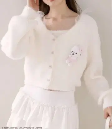 HELLO KITTY 푹신푹신 가디건 OLIVE des OLIVE 미개봉