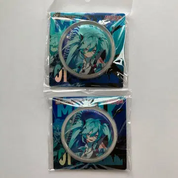 하츠네 미쿠 중국 한정 격창 RAVE 캔뱃지 세트