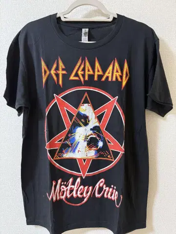 Def Leppard 머틀리 크루 티셔츠 2023 월드 투어