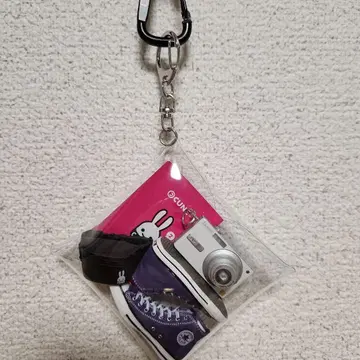 가챠 파우치 LUMIX 카메라형 컨버스 스니커즈 CUNE 바디 백