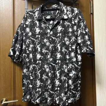 FSBN 오버 사이즈 스플래터 프린트 셔츠 M