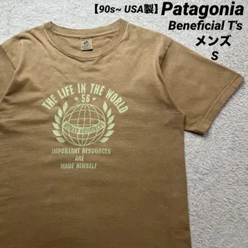 90s USA제 Patagonia Beneficial T's 남성용 S