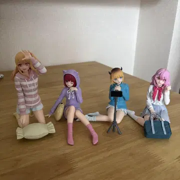 최애의 아이 루비 아리마 카나 MEM쵸 고토부키 미나미 피규어 4종 세트