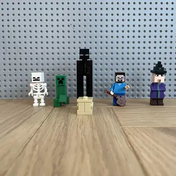 레고 호환 제품 Minecraft 캐릭터 5종 세트