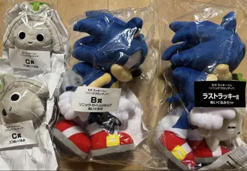 소닉 프론티어 봉제 인형 소닉 라스트 원