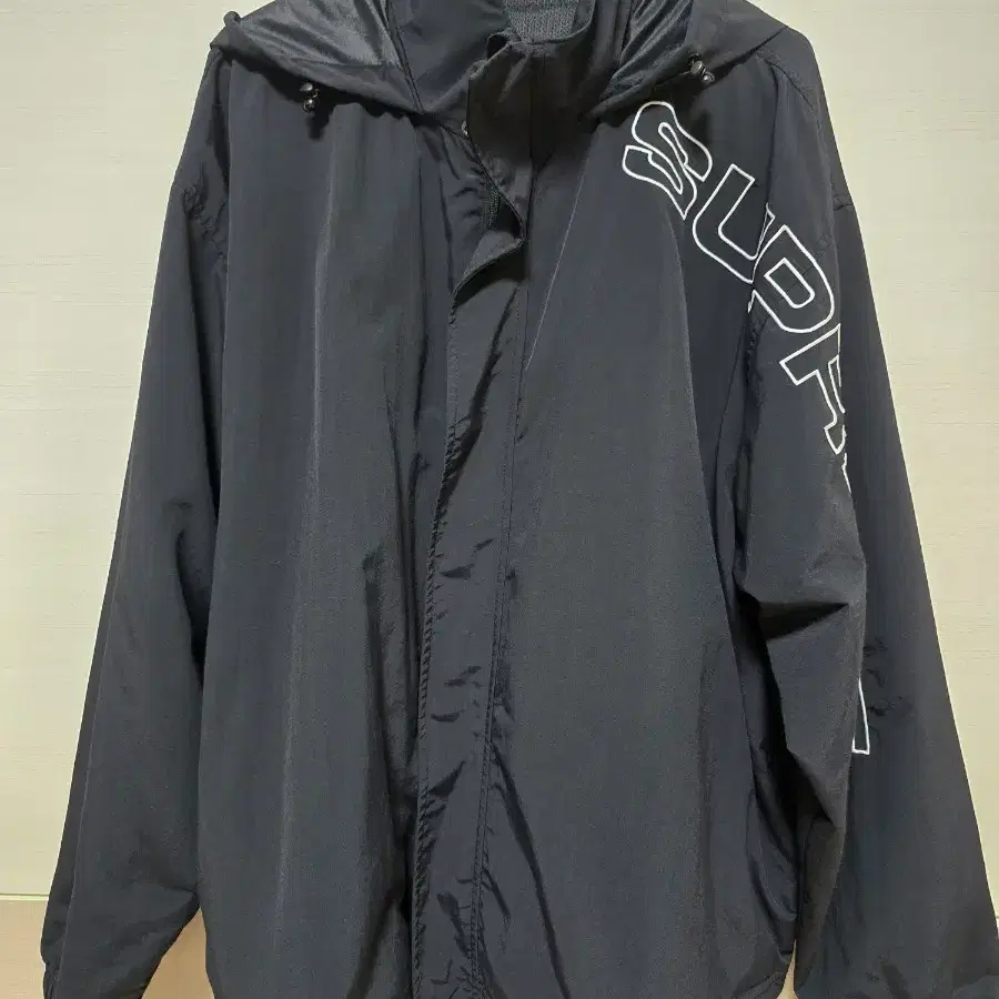 【SUPREME】 Spellout Embroidered Track Jacket Black - 25SS Supreme Spellout Embroidered Track Jacket (SS25) - $178
