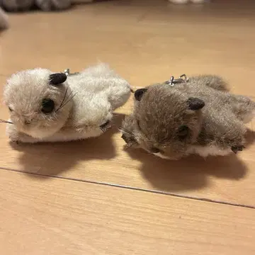 모몽가 봉제 인형 키링 2개 세트