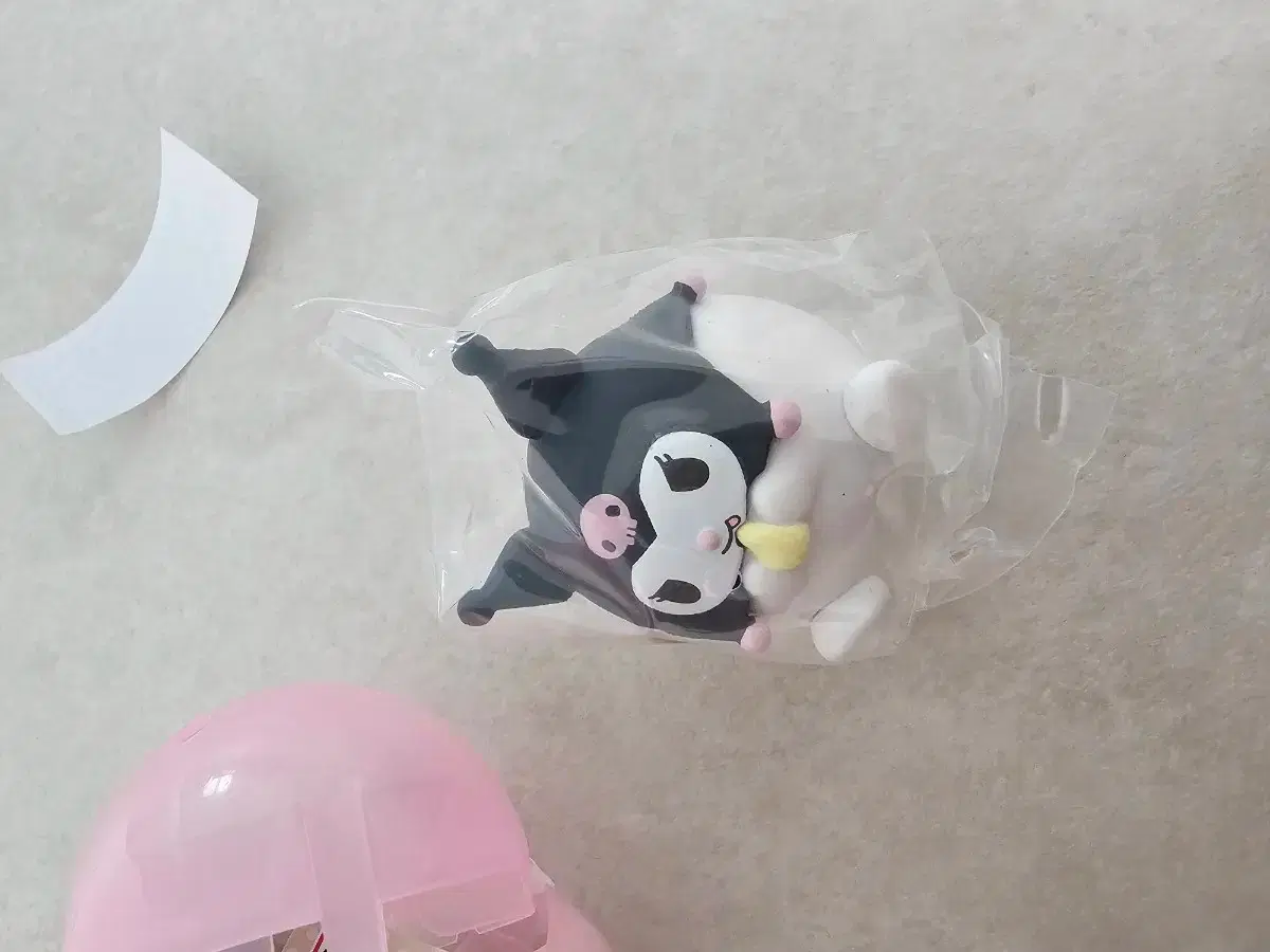 Capsule Toy Gacha Sanrio Character Ate Too Much...1 Kuromi