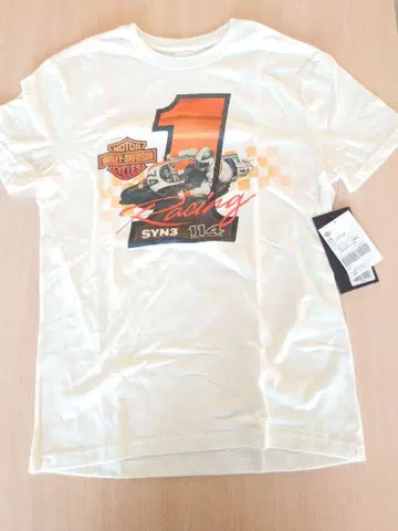 HARLEY-DAVIDSON 레이싱 티셔츠 M 사이즈