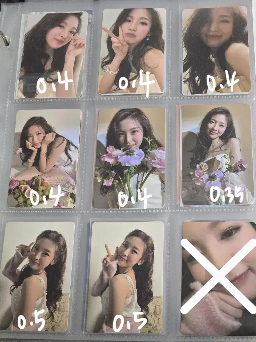 오마이걸 아린 포카 미공포 앨범포카 byc MD 폴라 프리쿠라 메이크스타