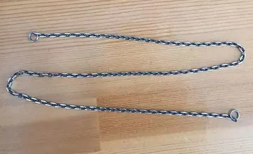 goro's 가는 사각 체인 (오링 포함) 47cm