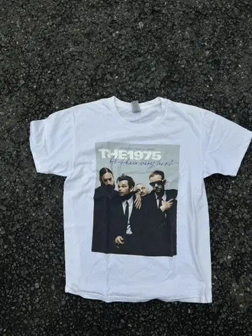 THE 1975 티셔츠 화이트