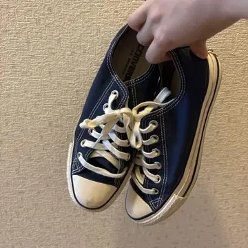 네이비 ALL STAR 스니커즈