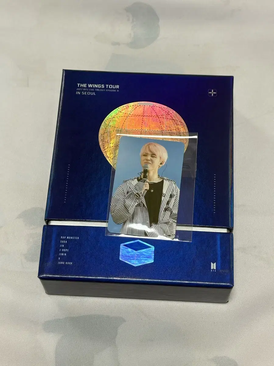 방탄소년단 bts 윙즈콘 윙콘 dvd 풀셋 판매합니다 - 포토카드 지민