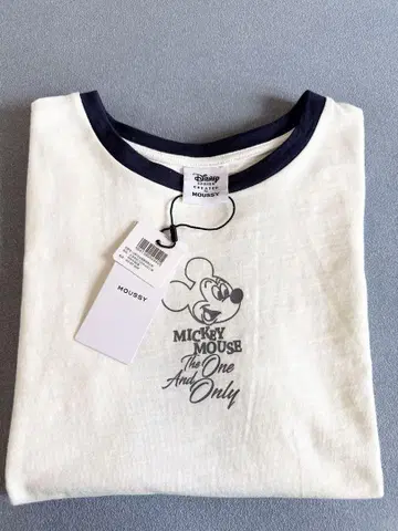 MOUSSY 미키마우스 티셔츠