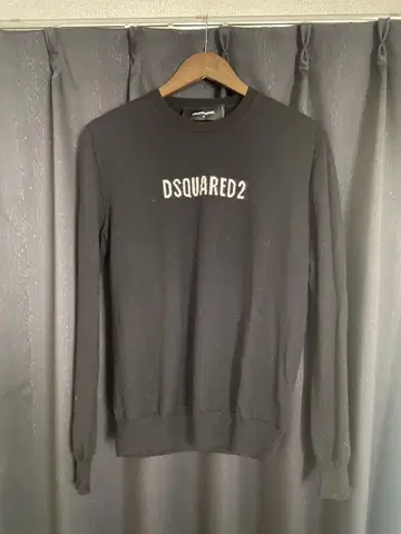 DSQUARED2 블랙 니트 스웨터 M