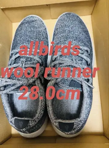 올 바즈 AllBirds 울 러너 28cm 그레이