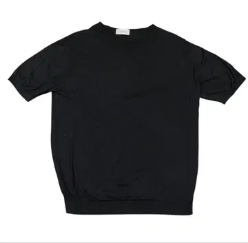 JOHN SMEDLEY 존스메들리 반팔 니트 피케 셔츠 XL 사이즈 블랙
