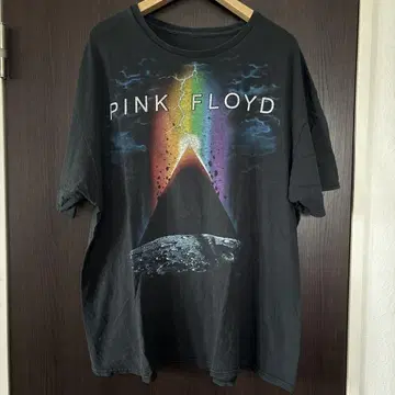 2015 PINK FLOYD 빅 실루엣 티셔츠 블랙