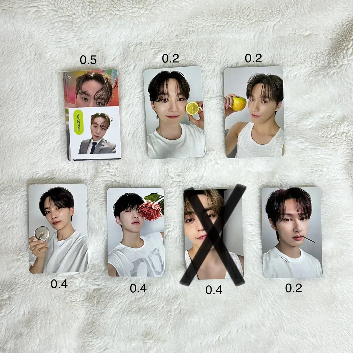 세븐틴 승관 디노 정한 호시 준 포카