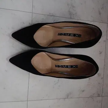 COMEX 스웨이드 하이힐 24.5cm