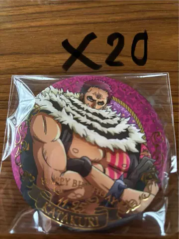 ONEPIECE 벌스데이 쥬얼리 캔뱃지 카타쿠리