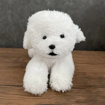 선 레몬 봉제 인형 S 무릎 강아지 비숑 프리제