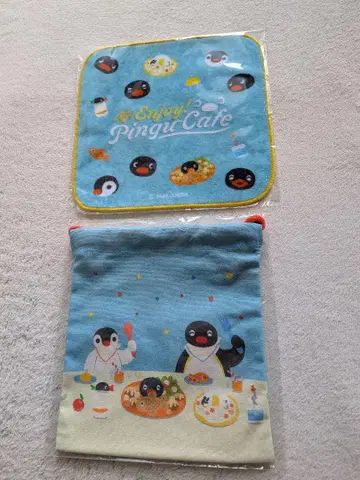 핑구 카페 핸드 타월 복조리 세트