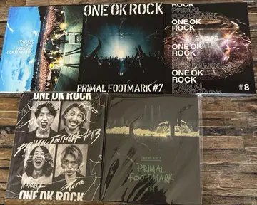 ONE OK ROCK 프라이멀 풋 마크 #6~#8, #13 #14