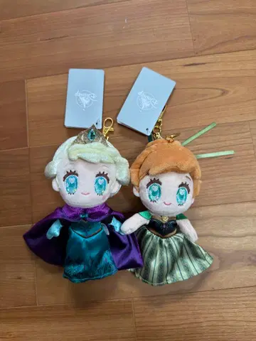 디즈니 스토어 안나와 엘사의 대관식 TINY PRINCESS 안나 엘사