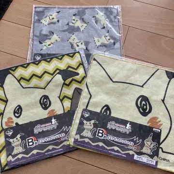 미개봉 새상품 포켓몬 리서치 미미큐 핸드 타월 손수건 B상