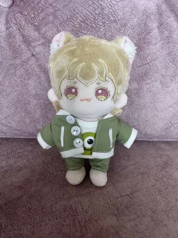 옷 갈아입기 봉제 인형 15cm