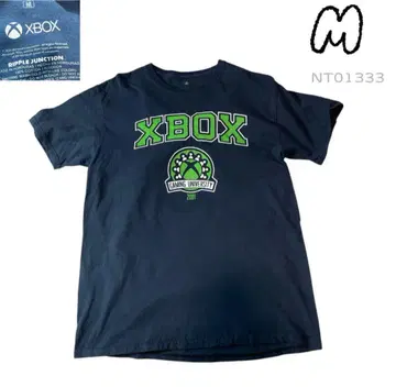 XBOX 티셔츠 블랙 2001