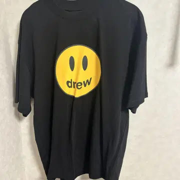 drew house 스마일리 페이스 티셔츠 L 사이즈