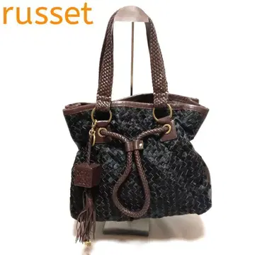 러셋 russet 토트백 가죽 송치 인트레차트 A4