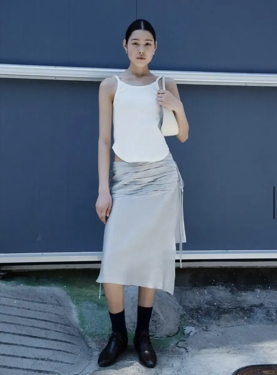 Ethos Layered Silver Skirt Size 2