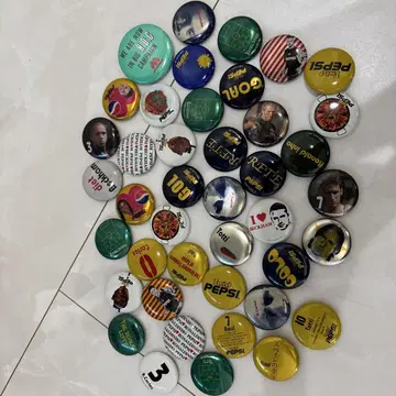 Pepsi 관련 캔뱃지 세트