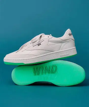 리복 CLUB C 85 atmos x WIND AND SEA