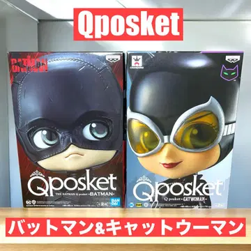 Qposket 배트맨 & 캣우먼 2개 세트