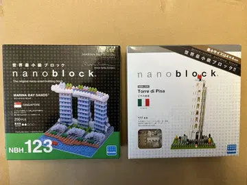 나노 블록 nanoblock 마리나 베이 샌즈 피사의 사탑 NBH