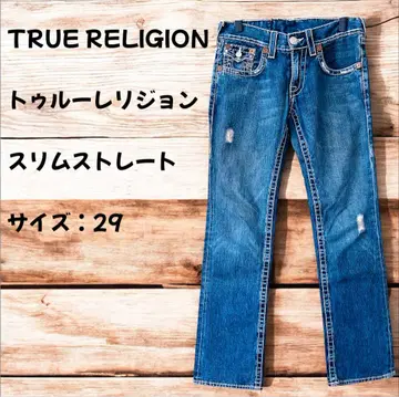 TRUE RELIGION 슬림 스트레이트 데님 29