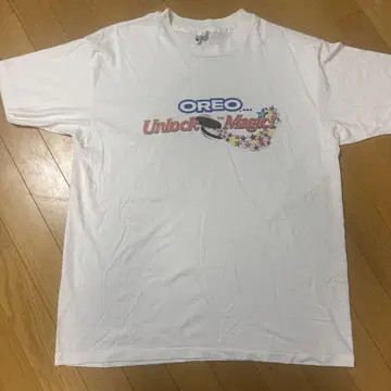오레오 티셔츠 빈티지 80년대 90년대 헤인즈 가격 인하 가능