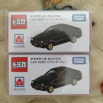 토미카 도요타 AE86 스프린터 트레노 블랙 야마다 전기 오리지널 2대
