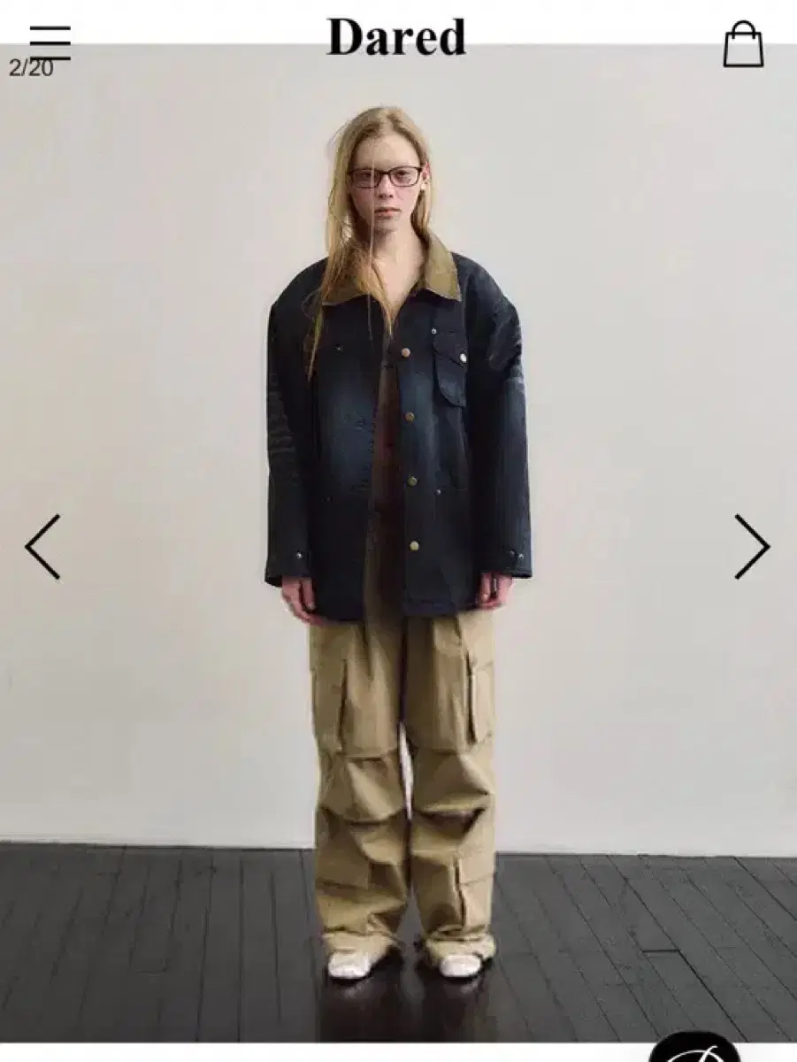 데어드 DESTROYED WASHING JACKET 워싱자켓