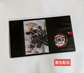 귀멸의 칼날 렌고쿠 쿄쥬로 카마도 탄지로 책갈피풍 클리어 카드 01